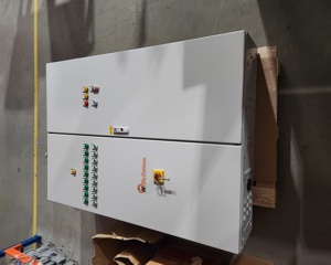 Schaltschrank Entmistung + Sandbad